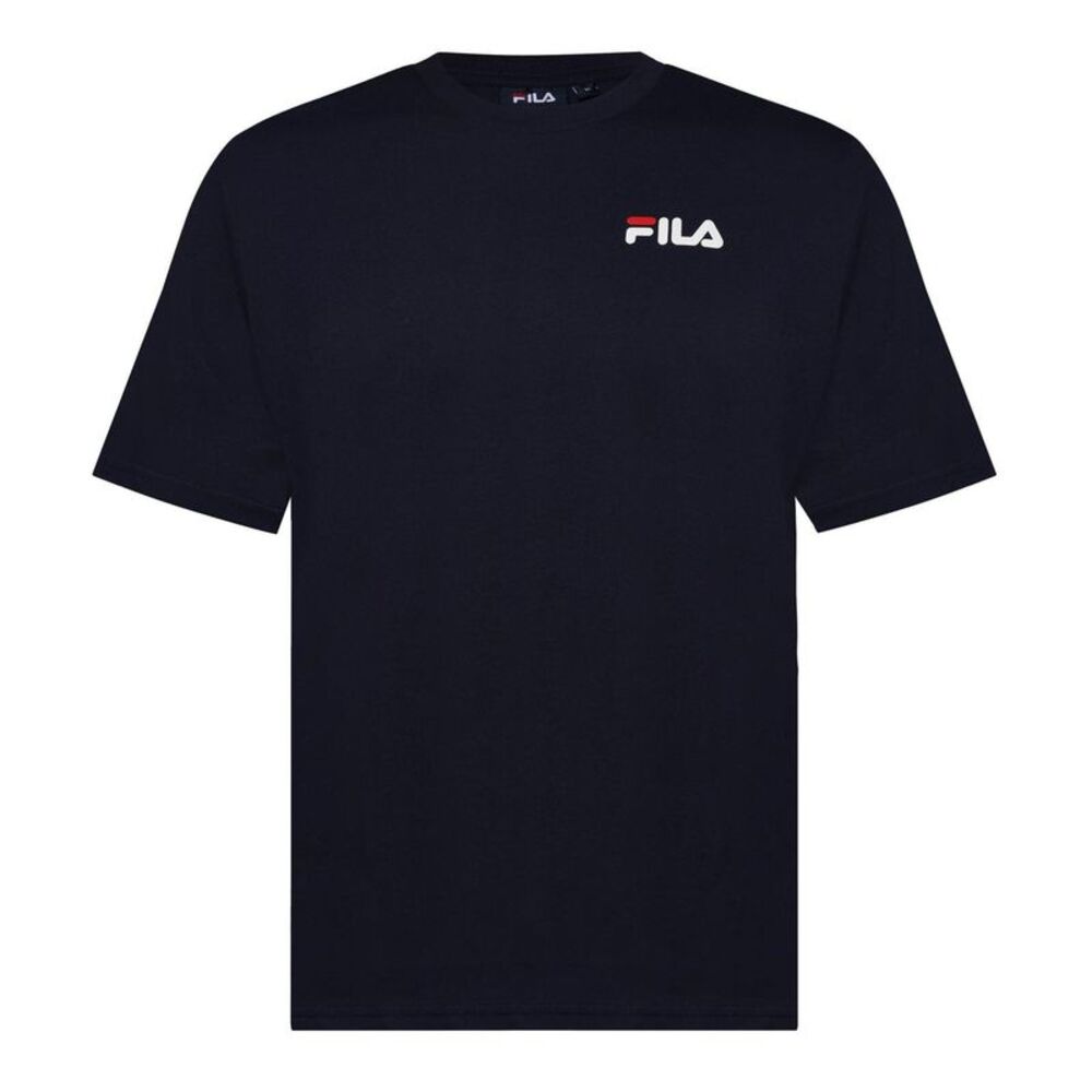 Fila Mens Chaz Graphic Regular T-Shirt / Navy